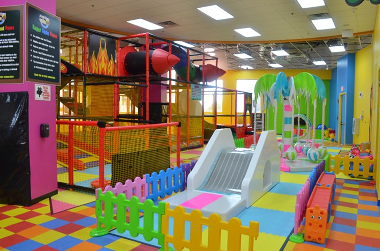 indoor and outdoor playground equipment